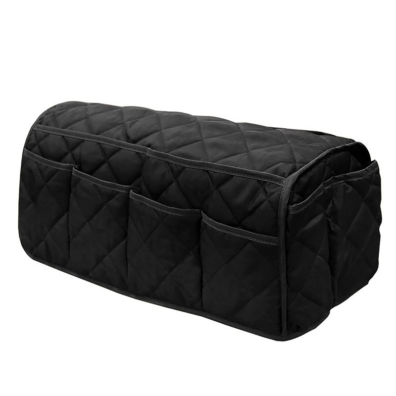 Holiberty 2 in 1 Waterproof Armrest Covers Sofa Arm Organizer with 14 Pockets for Tablet Magazines TV Remote Holder  Anti-Slip Recliner Couch Armchair Slipcover Furniture Sofa Arm Protector Storage Caddy Pouch - Image 2